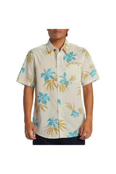 Quiksilver Apero Classic Ανοξείδωτο Πουκάμισο Χιονάτο Λευκό S