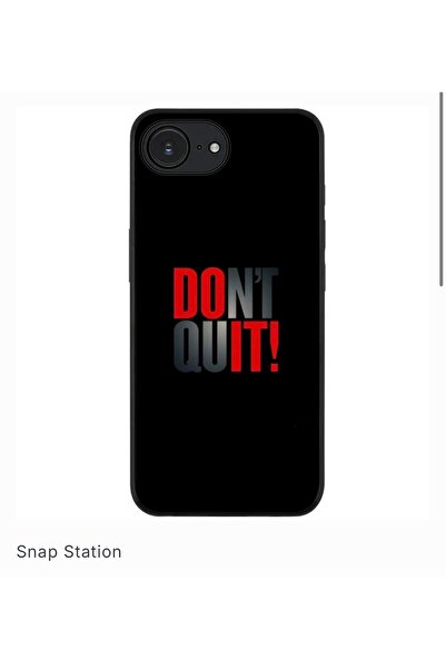 SNAPSTATIONRO Husa de protectie, MagSafe, iPhone 16E - DONT_QUIT