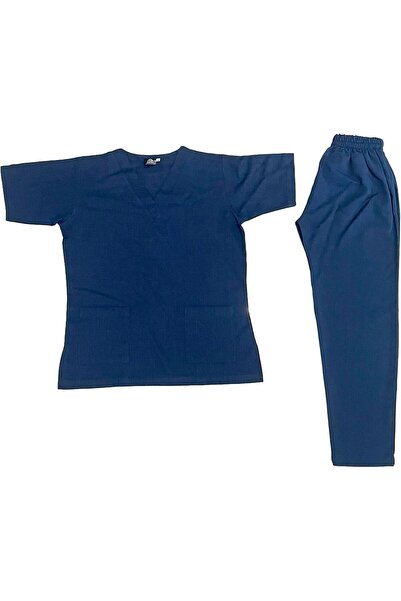 Generic طقم سكراب نسائي ميلانج، زي مريح للخادمات، المربية، الممرضة، والمهنيين...