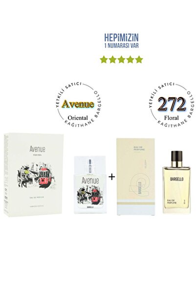 Bargello Avenue + 272 Erkek / Kadın Parfüm Edp 50 ml Oriental / Floral - Mnms...