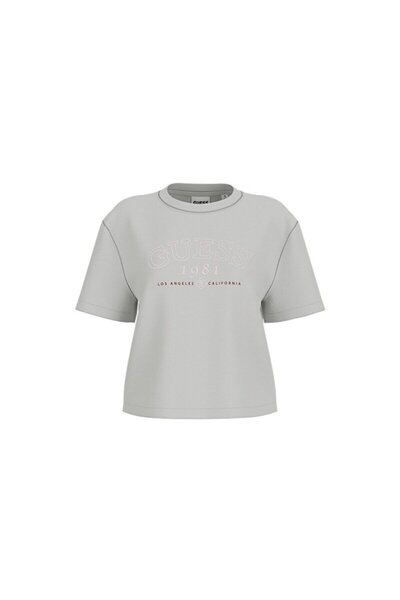 Guess Arianna Kadın Aktif Boxy Fit T-Shirt