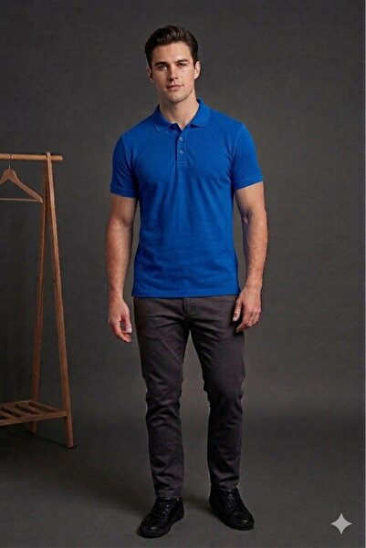 ByFourMan Polo Collar Unprinted T-Shirt