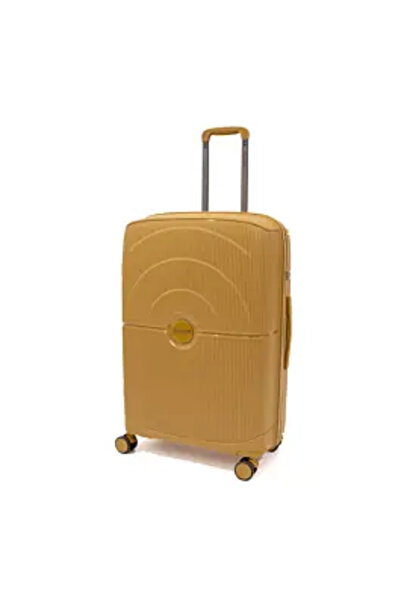 Ella Icon Troler Pavone cu 4 roți duble, ABS, 75x50x30 cm, Crem