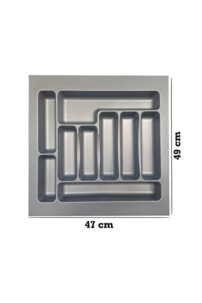 GörSeç 47x49 Cm Çekmece Içi Düzenleyici 47 Cm Kaşıklık 47 Cm Kepçelik (42X40 CM E KADAR KESİLEBİLİR)