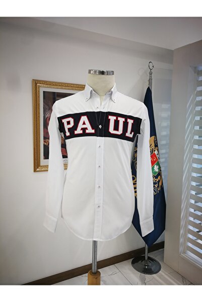 Paul Martin Canadian Pieced Model Oxford Fabric 100% Cotton Men's Shirt