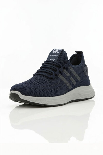 LETAO Ανδρικά πλεκτά παπούτσια Alaard σε σκούρο μπλε χρώμα, ελαφριά, χωρίς κο...