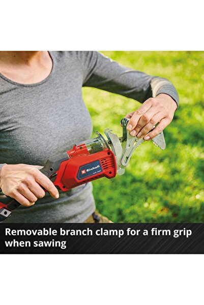 Einhell Expert Fierastrau electric pe acumulator GE-GS 18/150 Li-Solo PX-C, 18 V, taiere 100 mm, incl. 2x lame