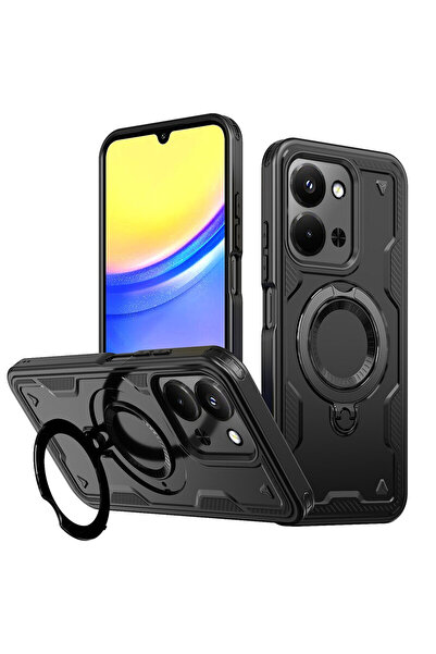 VERTEK Υβριδική Θωρακισμένη Θήκη MagRing Πολλαπλών Γωνιών για Xiaomi Redmi 15...