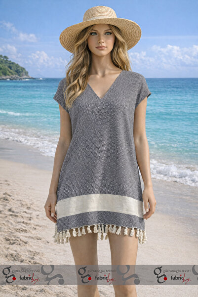 Fabric Box Φόρεμα παραλίας από 100% φυσικό βαμβάκι Peshtemal