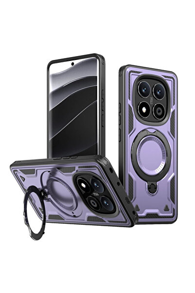 VERTEK Υβριδική Θωρακισμένη Θήκη MagRing Πολλαπλών Γωνιών για Xiaomi Redmi No...