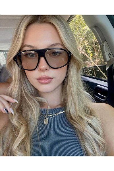 VEGA EYEWEAR Vintage model Büyük Güneş Gözlüğü Trend Unisex Uv400 korumalı Gö...
