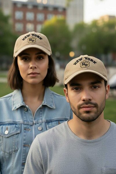Aware Time Unisex Özle Washed Denim Cap Hat