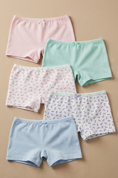 Katia&Bony Συσκευασία 5 τεμαχίων μποξεράκια για κορίτσια με λουλουδάτα σχέδια...