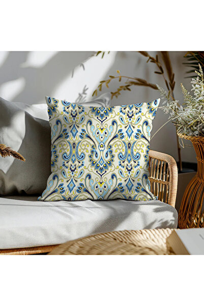 TicaretJet Patterned Digital Printing Special Design Modern Throw Pillow Cover