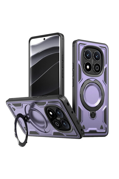 VERTEK Υβριδική Θωρακισμένη Θήκη MagRing Πολλαπλών Γωνιών για Xiaomi Redmi No...