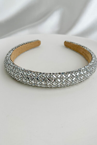 Modex Ορθογώνια Πέτρα Μπαγκέτας με Λεπτομέρεια, Λαμπερή Μοντέρνα Κορώνα