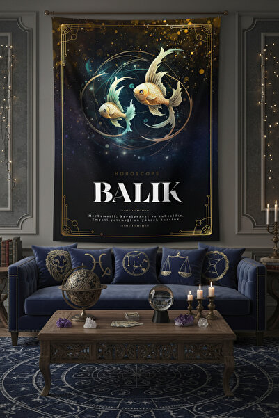 Vagonik Μοτίβο ταπετσαρίας τοίχου με μυστικιστικά σχέδια με θέμα την Αστρολογ...