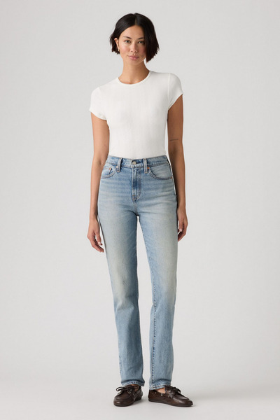 Levi's Γυναικείο τζιν Wedgie Slim Tr In The Dust Med Indigo