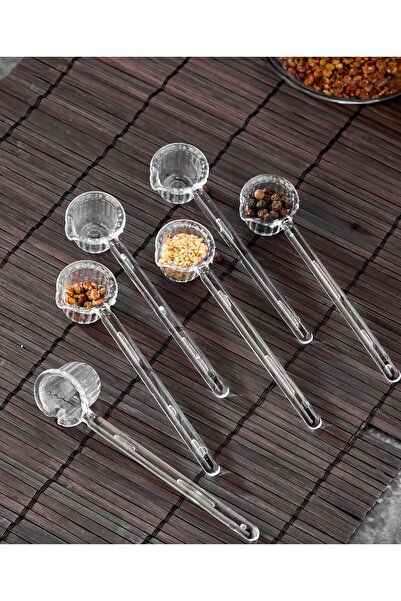 MODA OZY 6 Pieces of Mica Origami Shaped Sugar and Coffee Spoons| Spice Sugar...