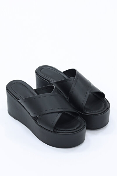 kajal ayakkabı Παντόφλες με χοντρή σόλα JUNO Cross Strap