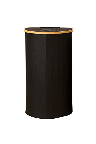 Destello ®   Κάδος για μπουκάλια και ρούχα, Υφασμάτινος και από μπαμπού, Μαύρ...