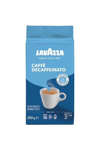 LavAzza Cafea măcinată decofeinizată, 250 g