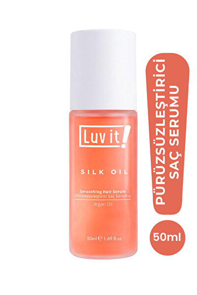 Luv it! Pürüzsüzleştirici Saç Serumu 50 ML - Argan Yağı İçeren Elektriklenme ...