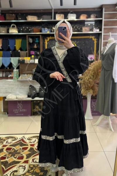 HUMEYRA Linen Skirt Set
