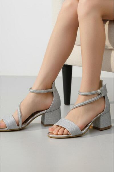 ayakkabiburada D613 Βραδινά Παπούτσια για Κορίτσια με Τακούνι, Παπούτσια Αρρα...