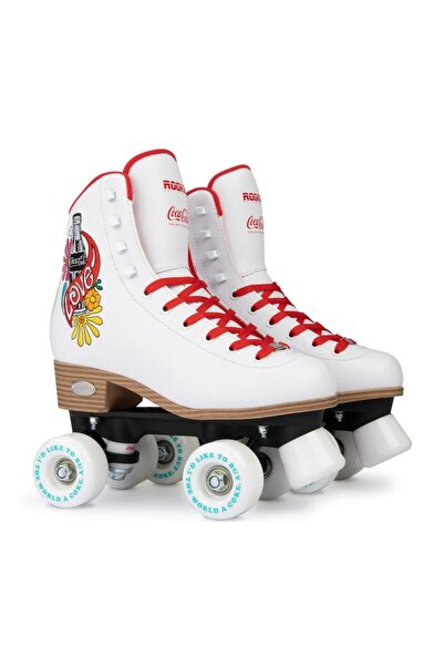 Rookie ΚΟΚΑ-ΚΟΛΑ ΠΑΤΙΝΙΑ ΤΕΤΡΑΤΡΟΧΑ ΑΓΑΠΗΣ - ΛΕΥΚΑ 39.5