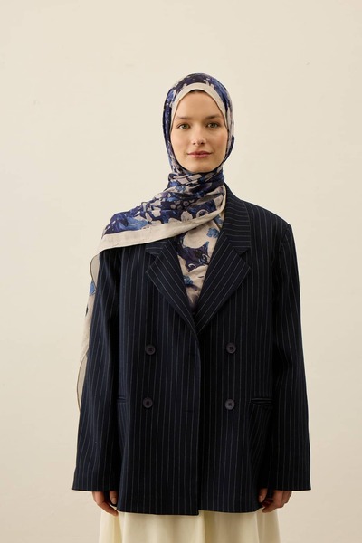 Modakaşmir Șal Violet Liva Modal Kraş