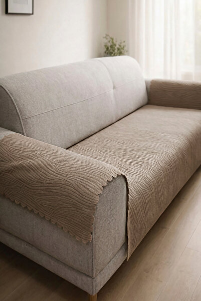 Decomia Home FLOVA Ανάγλυφο Μαλακό Κάλυμμα Καθίσματος Πολλαπλών Χρήσεων με Αν...