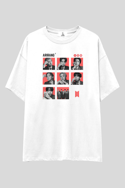 UmbraWear BTS "Arirang" Koleksiyonu T-shirt | Unisex %100 Pamuk Özel Tasarım Tee