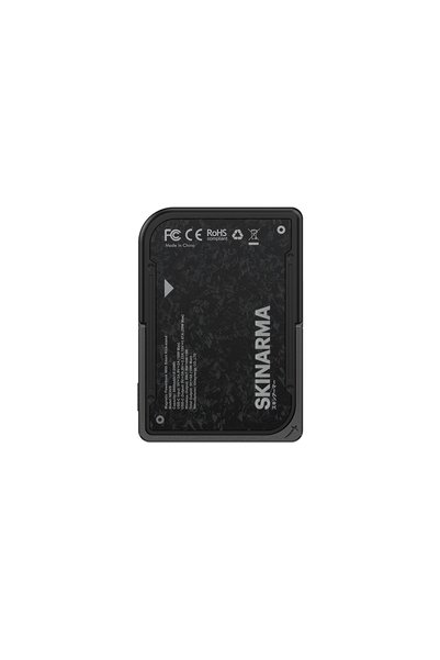 Skinarma Vektor Kablosuz Powerbank ve PD Hızlı Şarj Özellikli Metal Standlı 15W 5000mAh Siyah