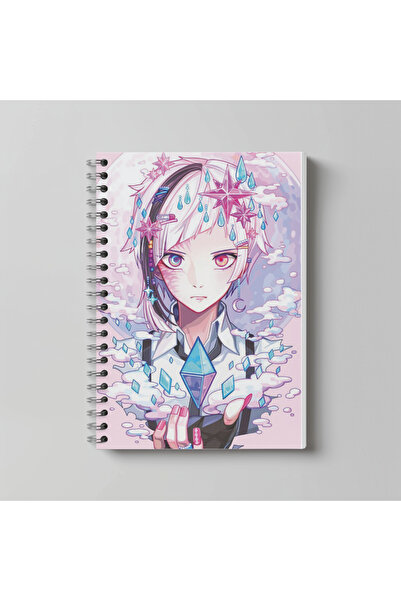 nihonwosekai Caiet spiralat A4 pentru băieți cu tematică Bungou Stray Dogs An...