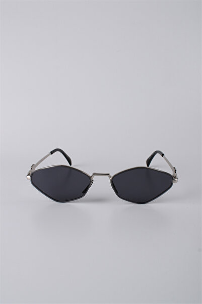 Max Polo Women's Geometric Metal Frame Black Glass Sunglasses Gg25Mp3411R01