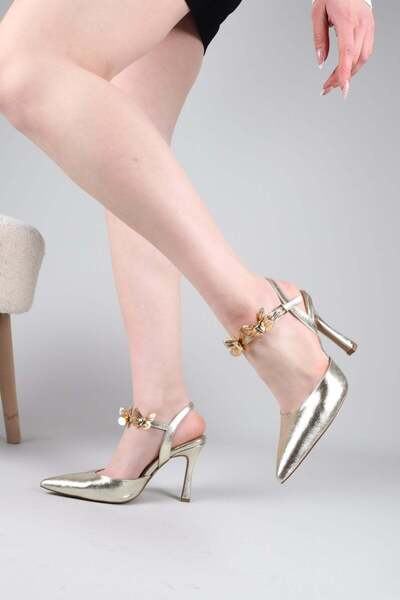 Birikon VİACHA Πόρπη πεταλούδα με ανοιχτή πλάτη στιλέτο GOLD