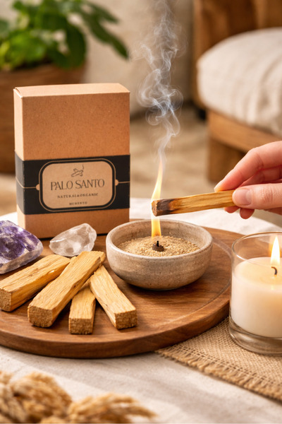 memyap Palo Santo Doğal Tütsü Çubuğu 40 gr – %100 Doğal Aromatik Ahşap (3-4 Adet)