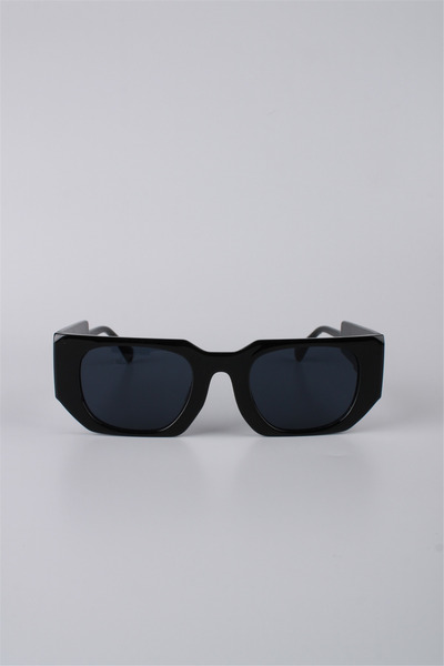 La Viva Unisex Geometric Black Framed Black Glass Sunglasses Gg25Lv3322R01