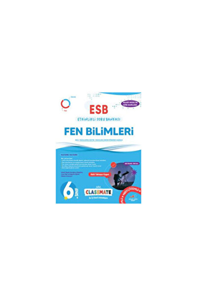 Okyanus Yayınları 6. Sınıf Classmate (ESB) Fen Bilimleri Etkinlikli Soru Bankası