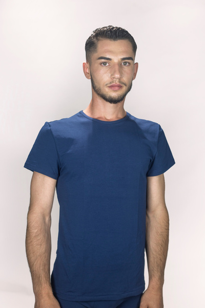 GERMA Ανδρικό T-shirt Βαμβάκι 92% βαμβάκι 8% ελαστάνη