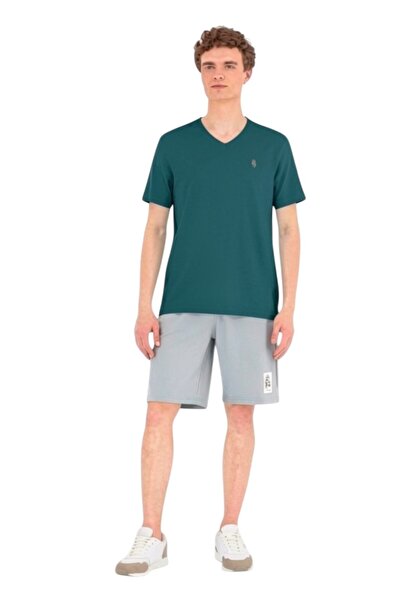 U.S. Polo Assn. Ανδρικό μπλουζάκι με λαιμόκοψη V