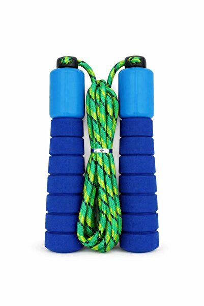 Akar Sayaçlı İp Atlama İpi Mavi Çocuklar İçin Eğitici Egzersiz İpi