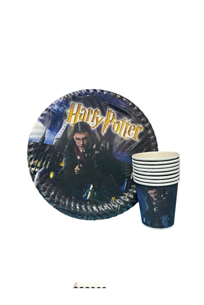 CAVAŞ sun hat Set tematic Harry Potter: 8 farfurii și 8 căni