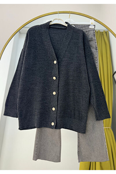 Yeka Cardigan with Button Detail
