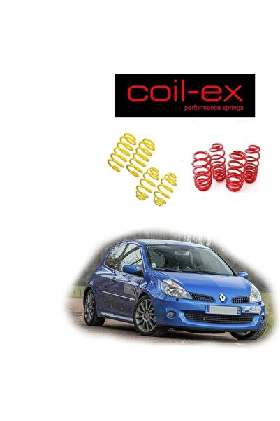 X POWER TUNİNG renault clio 3 hb 2006.2009 coil-ex 4.cm spor helezon yay