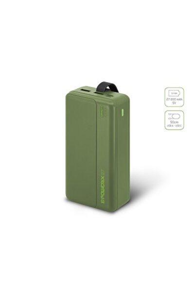 DELPHİN Power bank / εξωτερική μπαταρία PoweriX 27000 mAh, 2× USB-A (5V/1A – ...