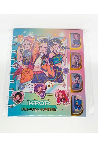 dogadastore K-Pop Huntrix Bölmeli Defter