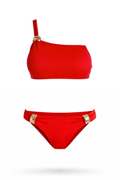 SAILOR moda طقم بيكيني بتصميم خاص بكتف واحد