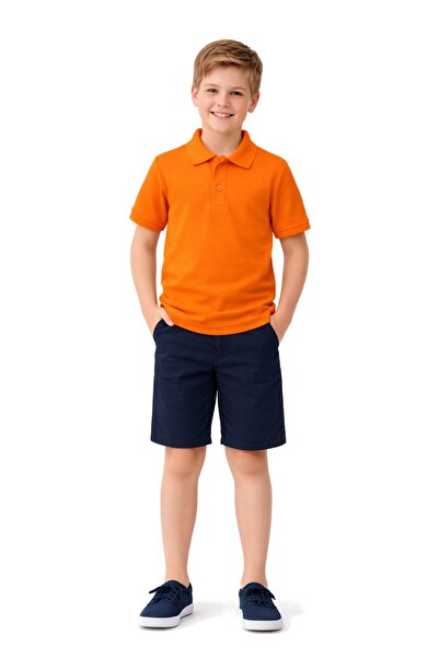 BAGLAN Tricou cu mânecă scurtă și guler polo pentru băieți și fete BGL-ST05505